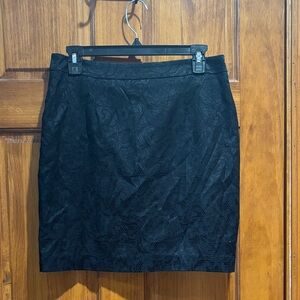 Apt. 9 Black Textured Pencil Skirt❤️